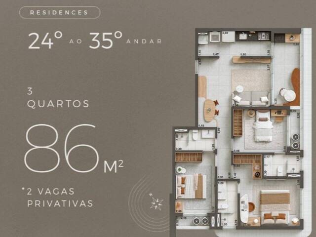 #BUnique - Apartamento para Venda em Fortaleza - CE